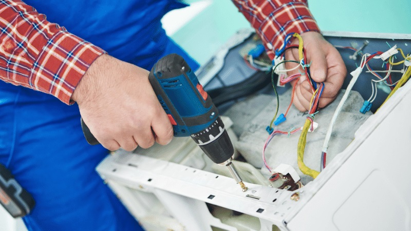 Söğütlü Empero Empero çamaşır makinesi kart tamiri – Su almama arızası orijinal parça ile giderildi. - Teknik servis örneği